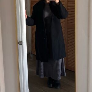 Mango Black Coat
